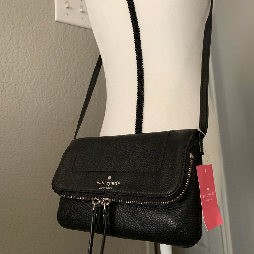 kate spade ♠️ mansfield marianna leather crossbody